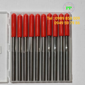 Mũi điêu khắc CNC đầu cầu dạng côn 8 x R0.5 x 18° x 120